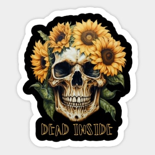 i'm dead inside Sticker